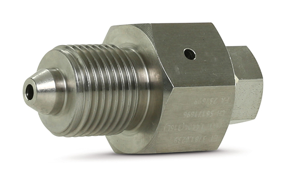 Adaptor 9/16"M x 1/4"F