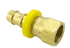 Push-Lok Swivel Adapter (1/2" -8 JIC)