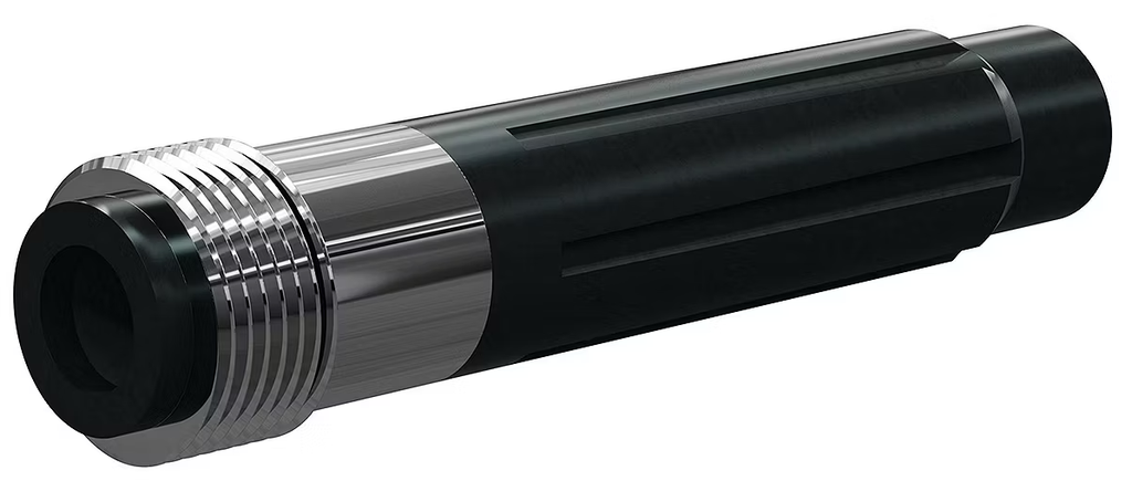 TLVE-P Tungs Carbi Long Venturi Nozzle  50 MM 1" Entry, 50 MM Alumi Thread SERIES PolyurJacket 5/16"