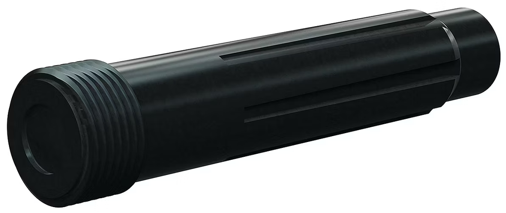 BP200 SiAlON Long Vent Nozz 1" Entry, 1-1/4" Polyur 5/16"