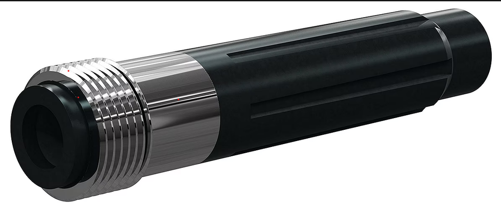 Silicon Carbide Nozzle 1" Entry, 50MM Aluminum Thread 1/4"