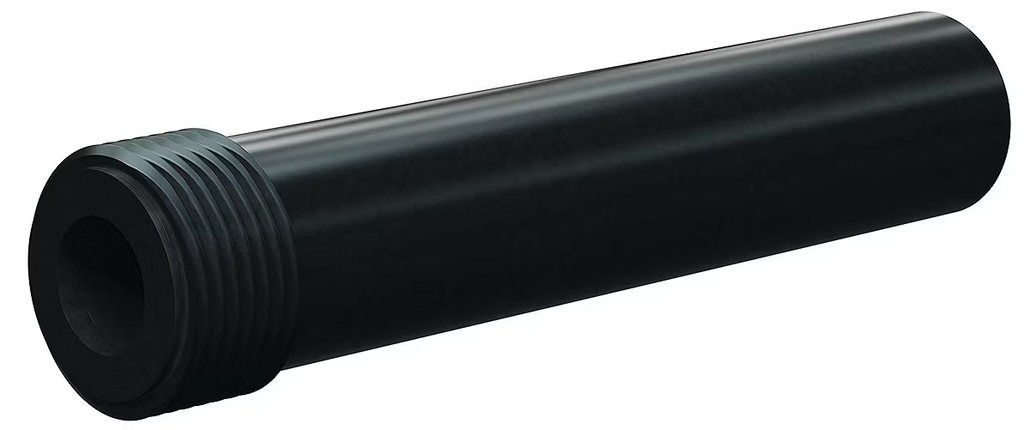 Silicon Carbide Wide Entry Long Venturi Nozzle 50MM 1-1 /4" Entry, Polyurethane Thread 5/16"