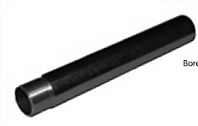 SN159-PXL12 BP200 SiAlON XL Perform Nozzle 50MM 1-1/4" Entry, 50MM Alumin Thread SERIES Polyuret Jacket 1/4"