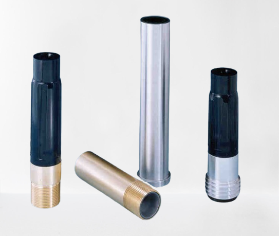 T159-PXL12 Tungs Carbide XL Perform Nozzle SERIES 1-1/4" Entry, 1-1/4" Brass Thread  Polyuret Jacket 1/2"