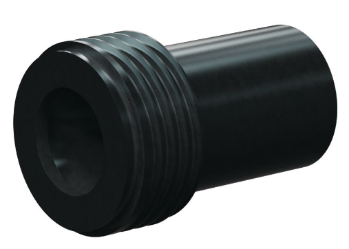 E AP Boron Carb Straight Bore 3/4" Entry SERIES 1-1/4" Polu Thread x 2-1/8" Length  Poly Jack 3/8"