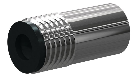 G Boron Carb Short Straight Bore 1/2" Entry SERIES 3/4" Steel Thread x 2-1/8" Leng Steel Jack 3/8"