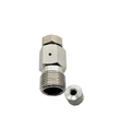 Adapter 3/8"M - 1/4"F w/ Coned insert