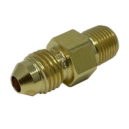 [200515] Brass Connector 1/4" MJIC x 1/4" MNPT;