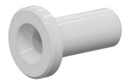 [B1219740] CL197 Small Flanged Nozzle SERIES 1-1/4" Length, Straight Bore 1/4"